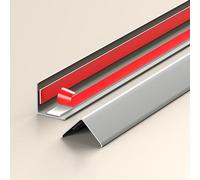 Coayuou Baguette D Angle Baguette De Finition Aluminium Adhesive 100cm* 3pièces Wall Protector Préservez Vos Murs des Chocs Et Rayures avec Ce Protège-Angle Ultra-résistant(Style 6,40 * 40mm)