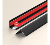 Coayuou Baguette D Angle Baguette De Finition Aluminium Adhesive 100cm* 3pièces Wall Protector Préservez Vos Murs des Chocs Et Rayures avec Ce Protège-Angle Ultra-résistant(Style 5,10 * 10mm)