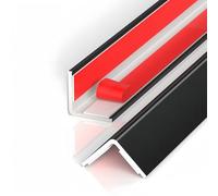 Coayuou Baguette Finition PVC Protection Carrelage Adhesive 100cm* 3 Pièces Baguette Decorative Carrelage Solution Efficace pour Prévenir Les Détérioration des Coins De Mur(Style 7,20mm)