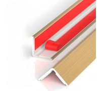 Coayuou Baguette Finition PVC Protection Carrelage Adhesive 100cm* 3 Pièces Baguette Decorative Carrelage Solution Efficace pour Prévenir Les Détérioration des Coins De Mur(Style 4,36mm)