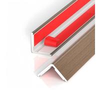 Coayuou Baguette Finition PVC Protection Carrelage Adhesive 100cm* 3 Pièces Baguette Decorative Carrelage Solution Efficace pour Prévenir Les Détérioration des Coins De Mur(Style 2,36mm)