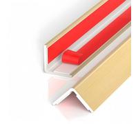 Coayuou Baguette Finition PVC Protection Carrelage Adhesive 100cm* 3 Pièces Baguette Decorative Carrelage Solution Efficace pour Prévenir Les Détérioration des Coins De Mur(Style 6,20mm)