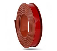 Coayuou Bande De Chant Profile PVC en U Rouleau De 10M Bande Finition Meuble Facile À Appliquer pour Meubles, Armoires Et Étagères, Finition Parfaite pour Un Look Moderne(Burgundy,1.6cm)
