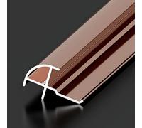 Coayuou Bande De Finition D’Angle en Aluminium Courbé pour Carrelage Et Panneaux Muraux, Bord De Protection 5,5-18,5 Mm, 100 Cm, Lot De 3, Usage Domestique Et Commercial(Rose Gold,5.5mm)
