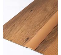 Coayuou Bande De Transition De Sol Autocollante en PVC Largeur 4cm Barre De Seuil Flexible 500 Cm Profilé Jonction pour Sol Stratifié, Protection Et Finition des Bords Sols(Style 5)