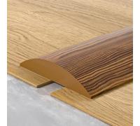 Coayuou Bande De Transition De Sol en PVC 300 Cm Barre De Seuil Autocollante 4/5 Cm Profilé De Finition pour Sol Stratifié Et Revêtement De Sol Transition Discrète Et sans Joint(Yellow Oak,5cm)