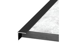 Coayuou Cornière d'angle 90cm* 3pièces Protection Bord Profile Alu Protégez Les Coins De Votre Maison Résistante Et Pratique, Parfaite pour Les Coins De Pièces À Fort Passage(Style 16,30 * 30mm)
