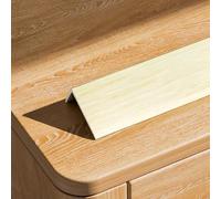 Coayuou Cornières 90cm* 3 Pièces Protection Cuisine Mur PVC Bande De Rive Réduit Les Dommages des Coins Muraux, S’adapte À Toutes Les Pièces, Idéal pour La Sécurité Familiale(Style 6,18 * 28mm)