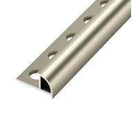 Coayuou Lot De 2 100 Cm Profilés D’Angle Extérieur Arrondi en Aluminium pour Panneaux Muraux Et Carrelage, Finition De Bordure Et Embout De Terminaison(A-Style 6,10.5mm)