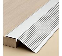 Coayuou Lot de 3 seuils de sol en aluminium, 90 cm, profilé de transition, compensation de hauteur, largeur de seuil de porte pour stratifié, barre de bord avec réglage en hauteur de 1 à 3,4 cm