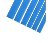 Coayuou Marche Renovation Escalier PVC Nez De Marche Stratifié 5M Antiderapant Escalier Solution Pratique pour Prévenir Les Accidents Et Améliorer Le Confort des Escaliers(Blue,40mm)