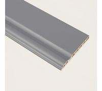 Coayuou Plinthe 100cm* 3 Pièces Wall Molding UPVC Plinthe Cuisine sous-Meubles Idéale pour Pièces Humides Et Zones À Fort Passage, Améliorez L’Esthétique De Votre Intérieur(Style 15)