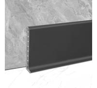 Coayuou Plinthe Sol UPVC Wall Molding 100cm* 3 Pièces Surplinthe De Rénovation Solution Moderne pour Bords De Murs en Cuisine Et Salle De Bain, Facile À Appliquer Et Durable(Style 7)