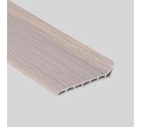 Coayuou Plinthe Sol UPVC Wall Molding 100cm* 3 Pièces Surplinthe De Rénovation Solution Moderne pour Bords De Murs en Cuisine Et Salle De Bain, Facile À Appliquer Et Durable(Style 10)