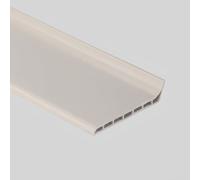 Coayuou Plinthe Sol UPVC Wall Molding 100cm* 3 Pièces Surplinthe De Rénovation Solution Moderne pour Bords De Murs en Cuisine Et Salle De Bain, Facile À Appliquer Et Durable(Style 4)