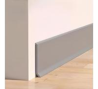 Coayuou Plinthes Souples Adhesives PVC Surplinthe De Recouvrement 5M Plinthe Murale pour Habiller Les Bords De Votre Maison, Parfaite pour Rénovation De Salon Et Cuisine(Gray,10cm)
