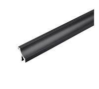 Coayuou Poignée Placard Aluminium Poignées Tiroirs Lot De 4 Poignée Encastrable Conception Ergonomique Pour Une Prise En Main Confortable Et Durable Pour Cuisine Contemporaine(Black,B_L:95CM)