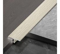 Coayuou Profil De Transition 90cm* 3 Pièces Barre De Seuil Rattrapage De Niveau Profile En T Profile Aluminium Solution Innovante Pour Une Transition Impeccable Entre Vos Sols(Option 5,2cm)