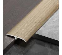 Coayuou Profil De Transition 90cm* 3 Pièces Barre De Seuil Rattrapage De Niveau Profile En T Profile Aluminium Solution Innovante Pour Une Transition Impeccable Entre Vos Sols(Option 1,3.3cm)