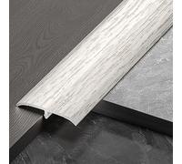 Coayuou Profil De Transition 90cm* 3 Pièces Barre De Seuil Rattrapage De Niveau Profile En T Profile Aluminium Solution Innovante Pour Une Transition Impeccable Entre Vos Sols(Option 4,3.3cm)