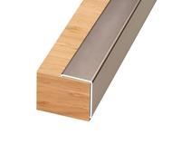 Coayuou Profile De Finition Carrelage 90cm* 3pièces Cornière Aluminium Lisiere De Protection Protection Durable des Coins De Mobilier Et Mur Facile À Couper Et Installer(Violettes Gold,10 * 10mm)