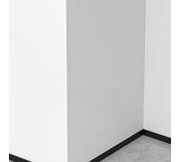 Coayuou Profilé De Finition De Carrelage en Aluminium 100 Cm* 3 Pièces Baguette De Protection des Bords Et Angles, Couvre-Chant pour Mur Et Sol, Usage Cuisine Et Maison(White,15mm)