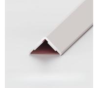 Coayuou Profilé De Finition De Carrelage en Aluminium Autocollant 80 Cm X 3 Pièces, Barre De Bordure Et Protection D’Angle pour Murs Et Sols, Moulure Décorative(Style 7,25x25mm)
