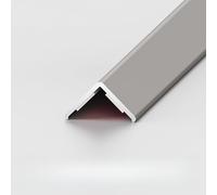 Coayuou Profilé De Finition De Carrelage en Aluminium Autocollant 80 Cm X 3 Pièces, Barre De Bordure Et Protection D’Angle pour Murs Et Sols, Moulure Décorative(Style 10,20x20mm)