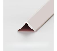 Coayuou Profilé De Finition De Carrelage en Aluminium Autocollant 80 Cm X 3 Pièces, Barre De Bordure Et Protection D’Angle pour Murs Et Sols, Moulure Décorative(Style 4,25x25mm)