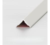 Coayuou Profilé De Finition De Carrelage en Aluminium Autocollant 80 Cm X 3 Pièces, Barre De Bordure Et Protection D’Angle pour Murs Et Sols, Moulure Décorative(Style 8,30x30mm)