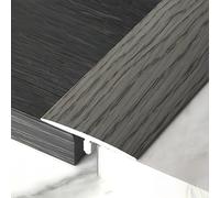 Coayuou Profile De Transition 90cm* 3 Pièces Profile en T Barre De Seuil Parquet PVC Profile De Finition Carrelage Solution Parfaite pour Une Transition Douce Entre Pièces(Style 15)