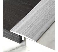 Coayuou Profile De Transition 90cm* 3 Pièces Profile en T Barre De Seuil Parquet PVC Profile De Finition Carrelage Solution Parfaite pour Une Transition Douce Entre Pièces(Style 11)