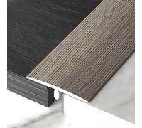 Coayuou Profile De Transition 90cm* 3 Pièces Profile en T Barre De Seuil Parquet PVC Profile De Finition Carrelage Solution Parfaite pour Une Transition Douce Entre Pièces(Style 12)