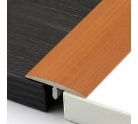Coayuou Profile De Transition 90cm* 3 Pièces Profile en T Barre De Seuil Parquet PVC Profile De Finition Carrelage Solution Parfaite pour Une Transition Douce Entre Pièces(Style 20)