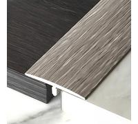 Coayuou Profile De Transition 90cm* 3 Pièces Profile en T Barre De Seuil Parquet PVC Profile De Finition Carrelage Solution Parfaite pour Une Transition Douce Entre Pièces(Style 10)
