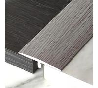 Coayuou Profile De Transition 90cm* 3 Pièces Profile en T Barre De Seuil Parquet PVC Profile De Finition Carrelage Solution Parfaite pour Une Transition Douce Entre Pièces(Style 4)