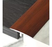 Coayuou Profile De Transition 90cm* 3 Pièces Profile en T Barre De Seuil Parquet PVC Profile De Finition Carrelage Solution Parfaite pour Une Transition Douce Entre Pièces(Style 5)