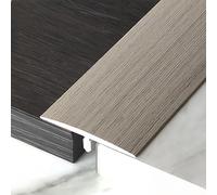 Coayuou Profile De Transition 90cm* 3 Pièces Profile en T Barre De Seuil Parquet PVC Profile De Finition Carrelage Solution Parfaite pour Une Transition Douce Entre Pièces(Style 14)