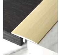 Coayuou Profile De Transition 90cm* 3 Pièces Profile en T Barre De Seuil Parquet PVC Profile De Finition Carrelage Solution Parfaite pour Une Transition Douce Entre Pièces(Style 9)