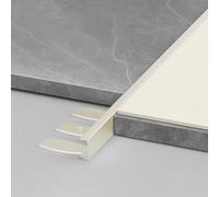 Coayuou Profile Finition en C Flexible Barre D'écartement Aluminium 90cm* 3 Pièces Profilé De Bordure Robuste Et Élégante, pour Un Fini Parfait sur Les Coins De Vos Murs(Option 3,15mm)