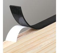 Coayuou Protege Bord PVC Bande De Chant Adhesive Rouleau De 5M Profil Finition Idéale pour La Rénovation De Meubles en Bois, Durable Contre Les Éraflures Et l'usure Quotidienne(Black 2mm,30mm)