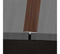 Coayuou Seuil De Porte Pvc 90cm* 3 Pièces Profilé De Transition Profilé En T Moulding Parfait Pour Cacher Les Joints Entre Vos Revêtements De Sol En Bois, Stratifié Ou PVC(Option 3)