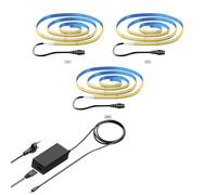 COB-LED bande JOR 100.0cm plat blanc 33,81W chaque 1209lm Set de 3 pièces in
