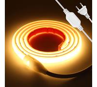 COB LED Strip 220V,288 LED/M IP67 Waterproof LED Strip Neon Strip,50 cm Cut,Double-Sided Glue,Super Bright Strip Light for Outdoor Bedroom Home Decoration.[S13]