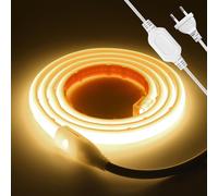 COB LED Strip 220V,288 LED/M IP67 Waterproof LED Strip Neon Strip,50 cm Cut,Double-Sided Glue,Super Bright Strip Light for Outdoor Bedroom Home Decoration.[S17]