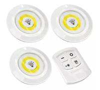 Cob LIGHT Night Remote, Smart Wireless Remote Control Night LIGHT Mini Touch LED LIGHT avec Télécommande pour la Cuisine, le Placard, L'escalier