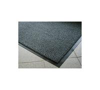 Coba Europe vp010201 vyna-plush Tapis de porte - Parent, Black/Steel, 1.2 x 1.8 m