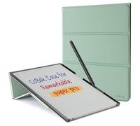 CoBak Étui pour 11,8" Remarkable Paper Pro 2024 - Étui avec Support Debout Intégré, Porte-Stylo Intégré, Compartiment de Rechange, Design Ergonomique pour Un Confort d'Écriture Optimal, Vert Sauge