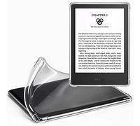 CoBak Étui pour Kindle - Étui Transparent pour Le 6" Nouveau Kindle 11e génération 2024 (Modèle RS23CV) / 2022 (Modèle C2V2L3) - Dos en Silicone léger et résistant aux Rayures
