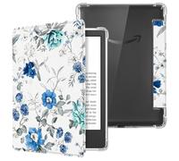 CoBak Étui pour liseuse électronique de 6" - Arrière Transparent - Léger - avec Fonction Veille/réveil Automatique - Non Compatible avec Kobo (Coque arrière Transparente)